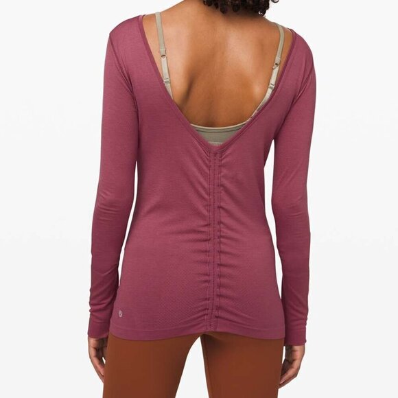 Lululemon Swiftly Speed Long Sleeve *Flow - 12 Plumful  - Picture 1 of 8